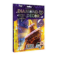 Набор креативного творчества Эйфелева башня Danko Toys DD-01-01 "DIAMOND DECOR", Time Toys