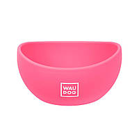 Миска для кошек и маленьких пород собак WAUDOG Silicone, 250 мл, розовая