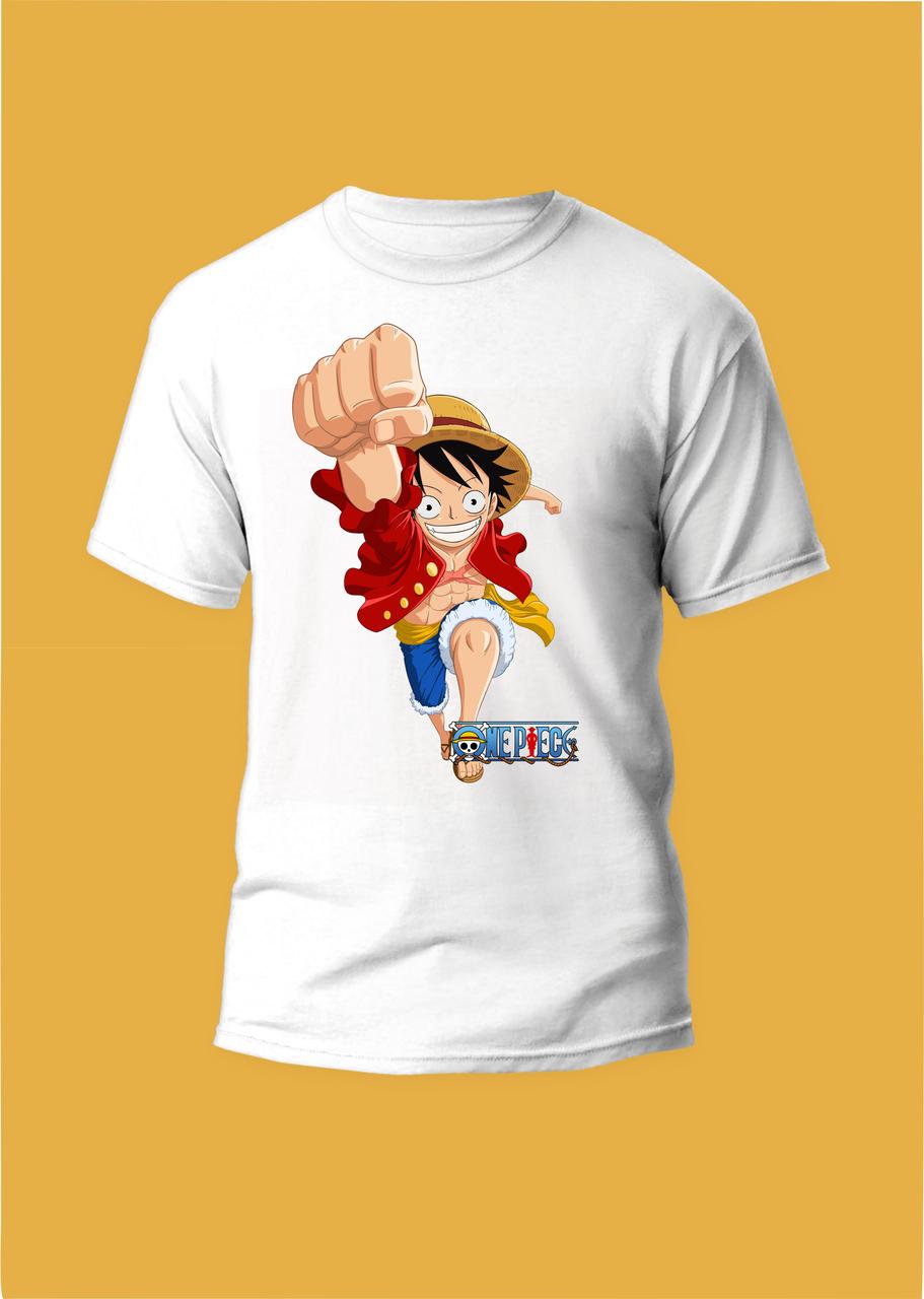 Футболка YOUstyle One Piece (ワンピース Ван Пі:су, укр. Ван Піс, Великий Куш) 1066 White