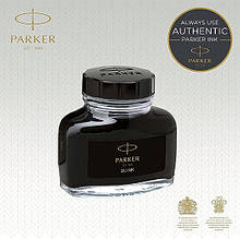 Чорнило Parker 11 010BK чорний 57 мл, скляний флакон