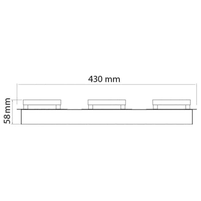 Світлодіодний світильник стельовий LIKYA-6 HOROZ ELECTRIC 036-007-0006-010