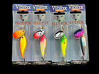 Набор Блесна Blue Fox Vibrax Minnow Spin 11g (4шт)