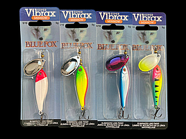 Набір Блешня Blue Fox Vibrax Minnow Spin 11g (4шт)