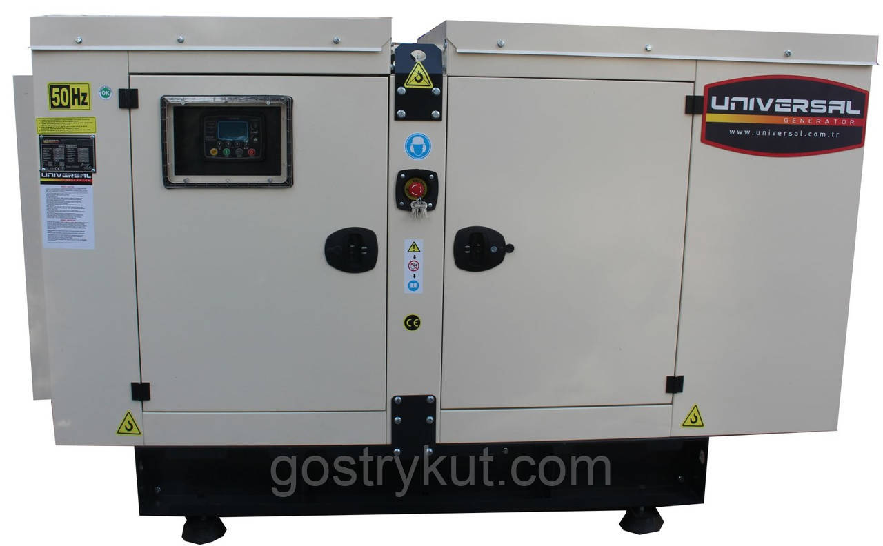 Дизельный генератор 58кВт UNIVERSAL UND-BD 72 KVA - фото 2 - id-p1872627789