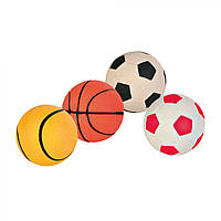 Игрушка для собак Trixie Мяч d:6 см (вспененая резина, цвета в ассортименте)