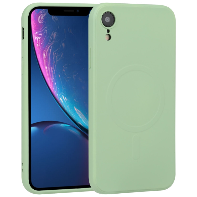 Чохол силіконовий SLIM MagSafe для Iphone XR Mint