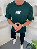 Мужская футболка Nike зеленого цвета