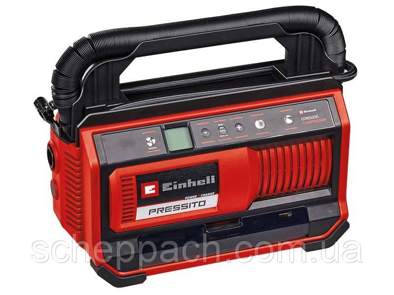 Акумуляторний компресор Einhell PRESSITO 18/25, фото 1