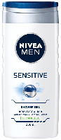 Гель для душа мужской 3в1 Nivea "Sensitive" (250мл.)