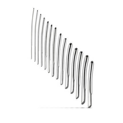 Набір уретральних стимуляторів Dilators Single Ended 14 шт, фото 1
