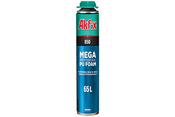 Піна професійна Akfix 850 850ml 1000грам MEGA (всесезонна)