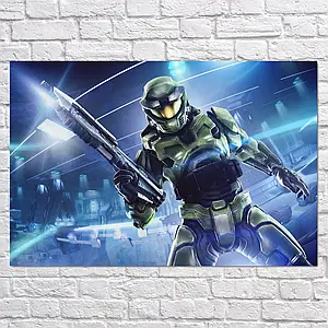 Плакат "Хейло, Halo: Combat Evolved", 40×60см