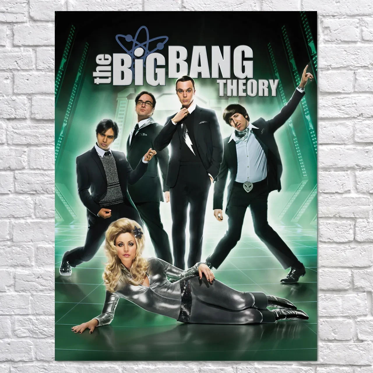 Плакат "Теорія великого вибуху, Big Bang Theory", 60×45см