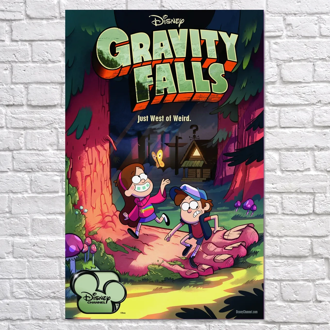 Плакат "Гравіті Фолз, Gravity Falls", 60×38см