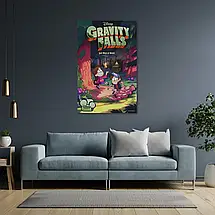 Плакат "Гравіті Фолз, Gravity Falls", 60×38см, фото 3