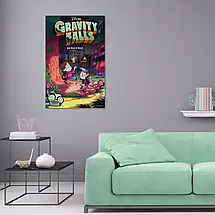 Плакат "Гравіті Фолз, Gravity Falls", 60×38см, фото 2