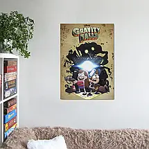 Плакат "Гравіті Фолз, Gravity Falls", 43×60см, фото 2