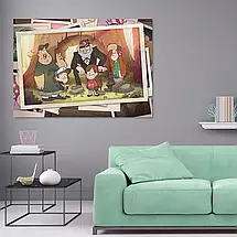 Плакат "Гравіті Фолз, Gravity Falls", 43×60см, фото 2