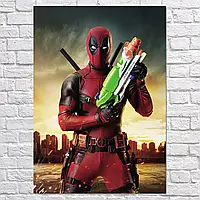 Плакат "Дэдпул, Deadpool", 60×43см