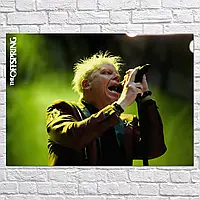 Плакат "Декстер Холланд, The Offspring", 43×60см