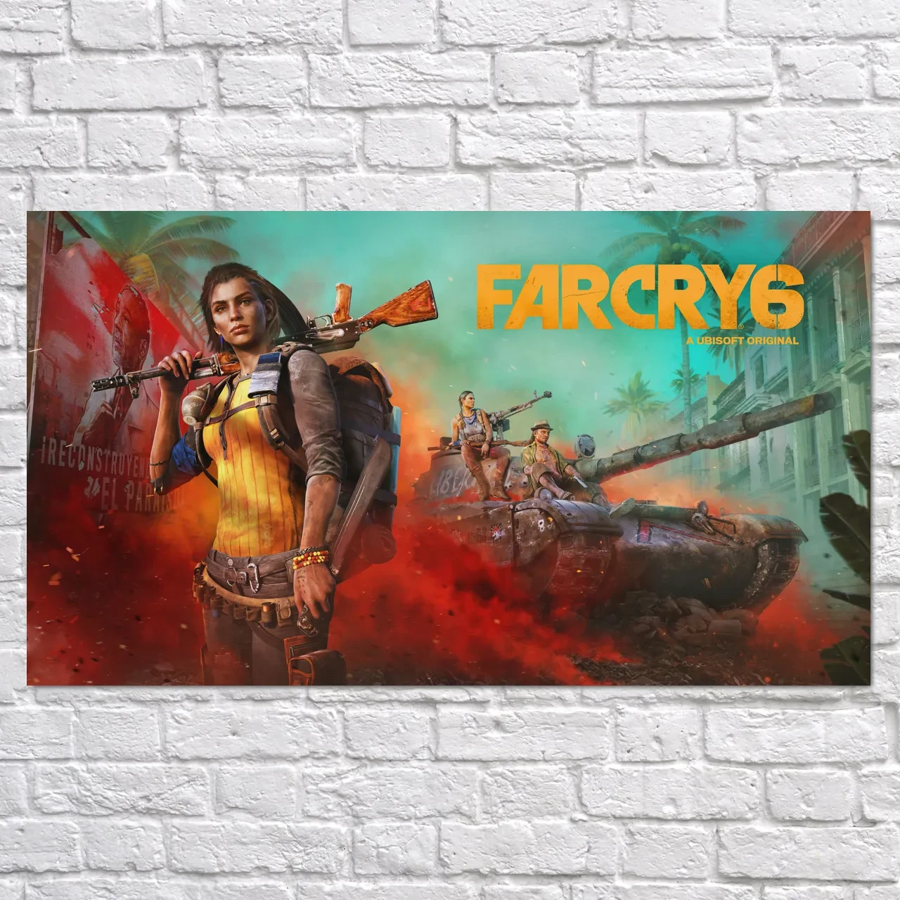 Плакат "Фар Край 6, Far Cry 6", 34×60см (ID#1643051138), цена: 190 ...