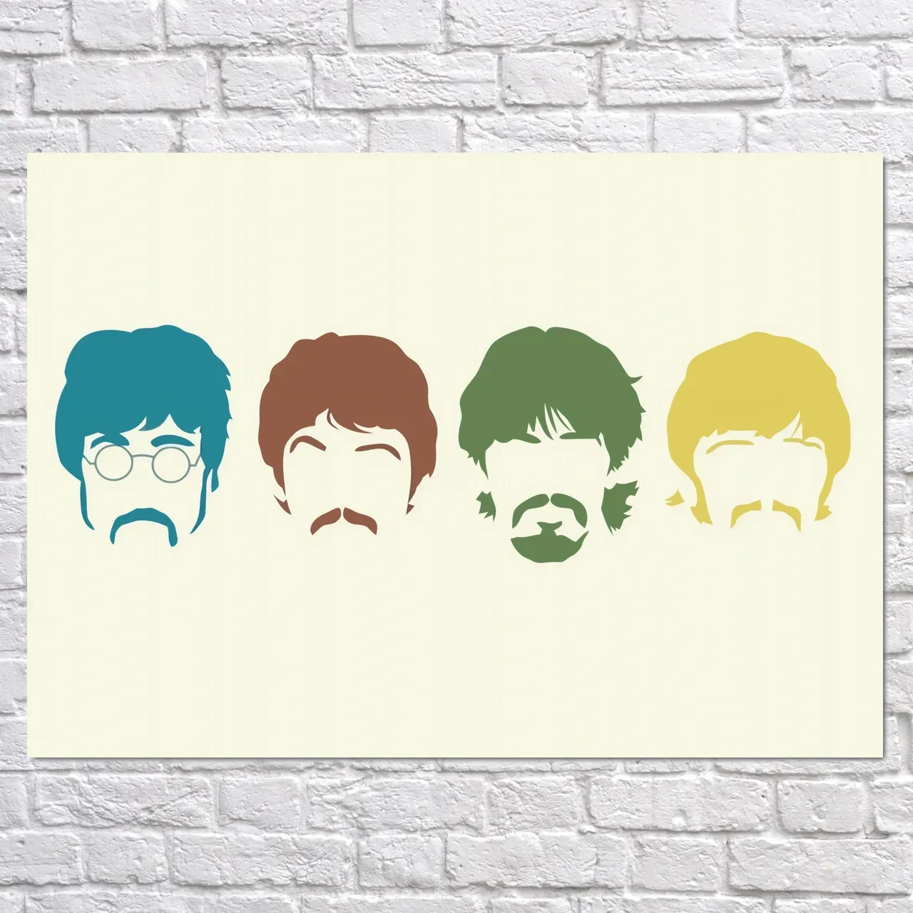 Плакат "Бітлз, Beatles", 43×60см