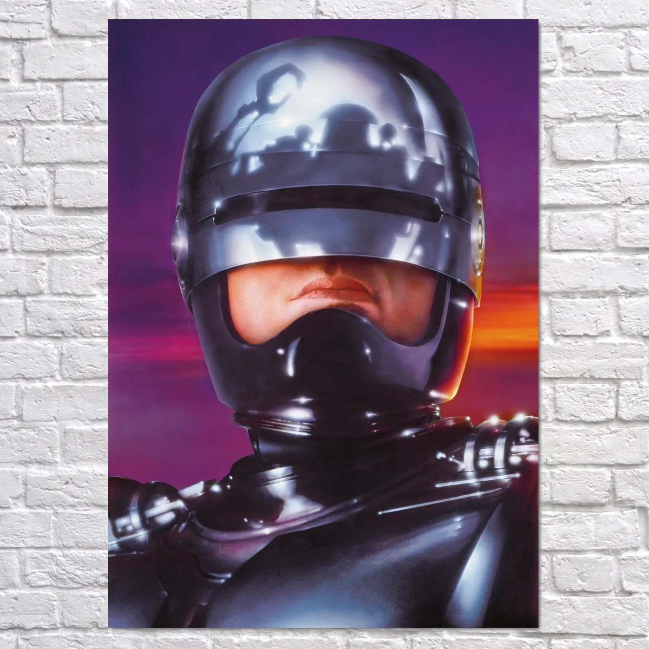 Плакат "Робокоп, Робот-поліцейський, RoboCop (1987)", 60×43см