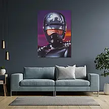 Плакат "Робокоп, Робот-поліцейський, RoboCop (1987)", 60×43см, фото 3