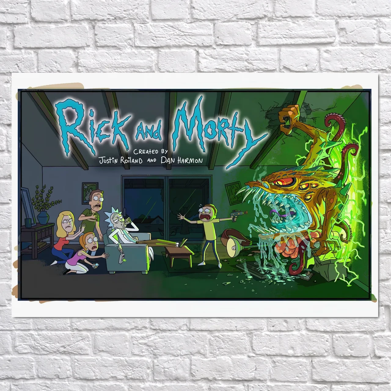 Плакат "Рік та Морті, Rick and Morty", 40×60см