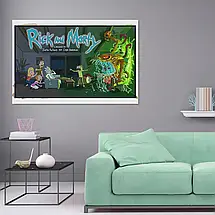 Плакат "Рік та Морті, Rick and Morty", 40×60см, фото 2