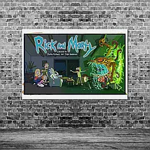 Плакат "Рік та Морті, Rick and Morty", 40×60см, фото 3