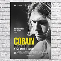 Плакат "Нирвана, Курт Кобейн, Nirvana", 60×43см