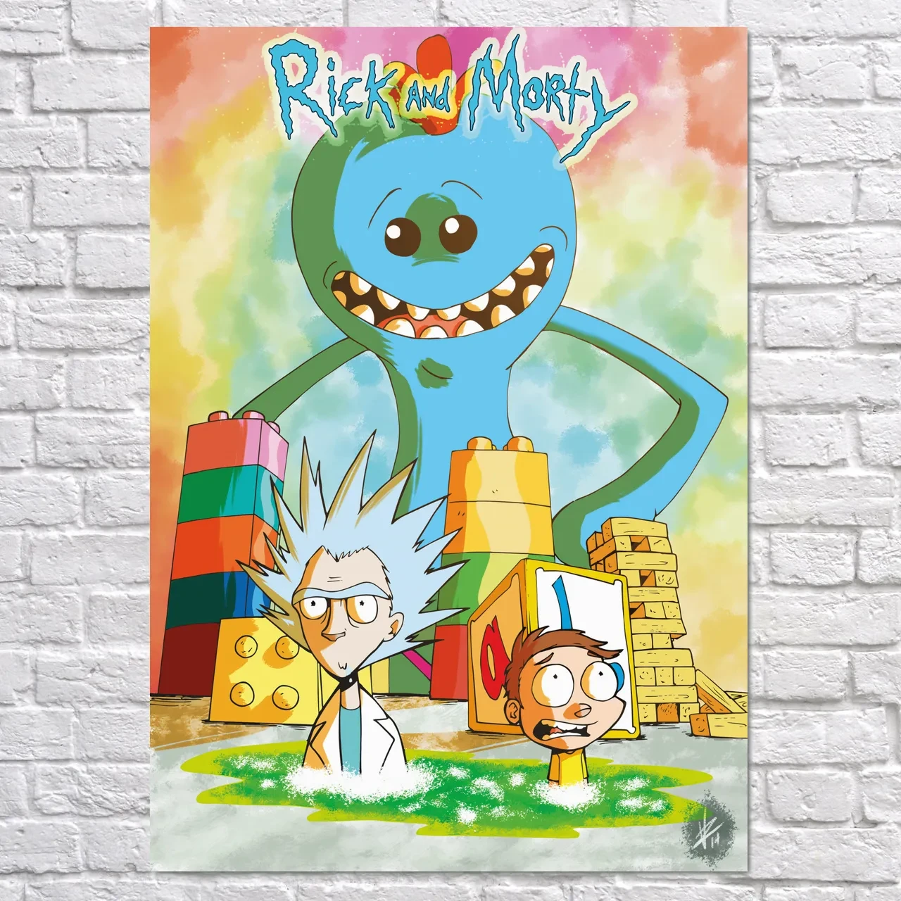 Плакат "Рік та Морті, Містер Місікс, Rick and Morty", 60×43см