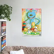 Плакат "Рік та Морті, Містер Місікс, Rick and Morty", 60×43см, фото 2