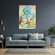 Плакат "Рік та Морті, Містер Місікс, Rick and Morty", 60×43см, фото 3