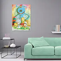 Плакат "Рік та Морті, Містер Місікс, Rick and Morty", 60×43см, фото 2