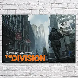 Плакат "Дивізіон, The Division", 40×60см