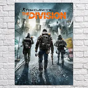 Плакат "Дивізіон, The Division", 60×43см