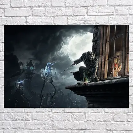 Плакат "Збезчещений, Dishonored", 40×60см, фото 2