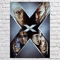 Плакат "Люди Ікс 2, X-Men 2 (2003)", 60×43см