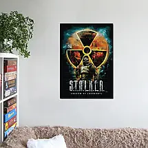 Плакат "Сталкер, класичний постер гри, Stalker", 60×43см, фото 2