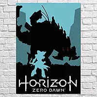 Картина на холсте "Horizon Zero Dawn", 60×43см