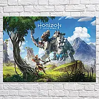 Картина на холсте "Horizon Zero Dawn", 43×60см