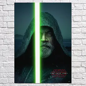 Плакат "Зоряні Війни, Star Wars: Last Jedi (2017)", 60×43см