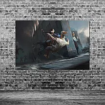Плакат "Збезчещений, Dishonored", 40×60см, фото 3