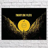 Плакат "Twenty One Pilots, 21 Pilots", 43×60см