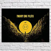 Плакат "Twenty One Pilots, 21 Pilots", 75×106см