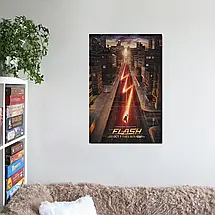 Плакат "Флеш, Спалах на дорозі, Flash", 60×40см, фото 2