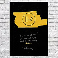 Плакат "Twenty One Pilots, 21 Pilots", 106×75см