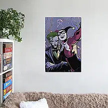 Плакат "Харлі Квін та Джокер, Joker and Harley Quinn", 60×39см, фото 2